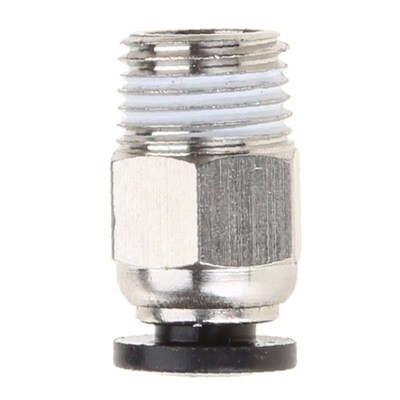 PC4-M10 Male Straight Pneumatic PTFE Tube Push In Quick Fitt