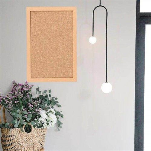 Thumbtack Board Cork Message Display Corkboard Hanging