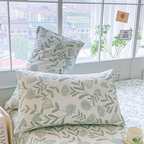 cotton bed fitted sheet mattress protector cover single 床笠