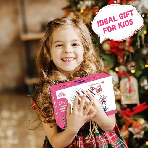 Friendship Bracelet Jewelry Making Kit for Girls Arts and Cr