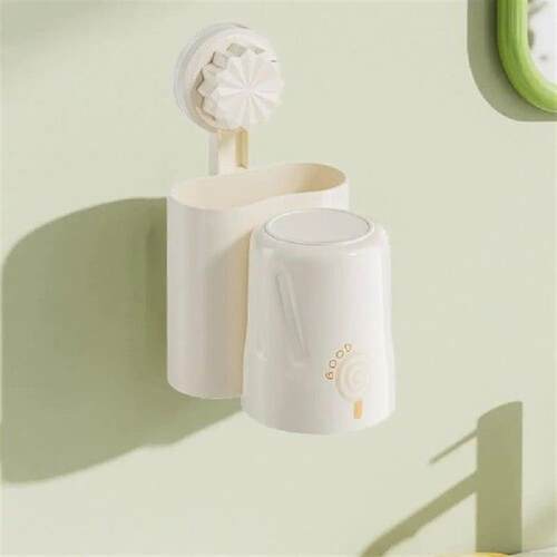 Removable Suction Cup Toothbrush Holder Reusable Plastic