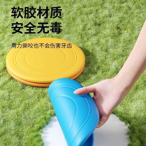 Training Dog Interactive Flying Disc for Border Collies, Gol