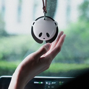 TACLE  Panda 熊猫 汽车香薰挂件 高级感车载香氛摆件 2in1设计