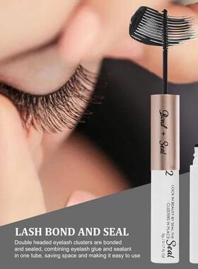 Eyelash Bond And Seal Fast Drying Lash Glue And Sealer Water