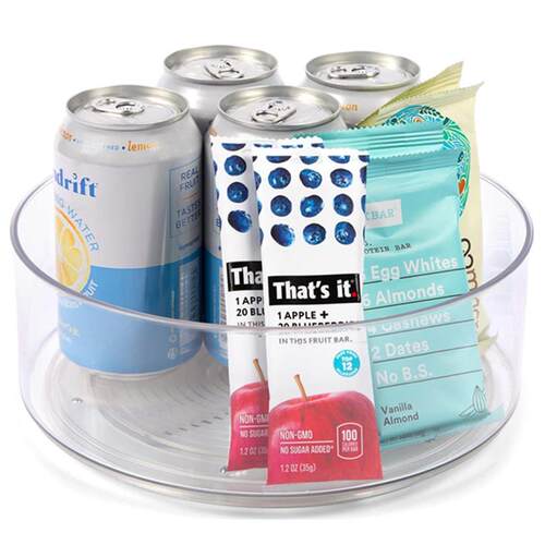 Lazy Susan Organizer Turntable Food Storage Container Rack
