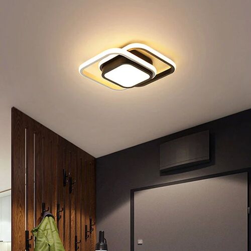 LED Ceiling Light 2 Rings Creative Design Modern Ceiling Lam