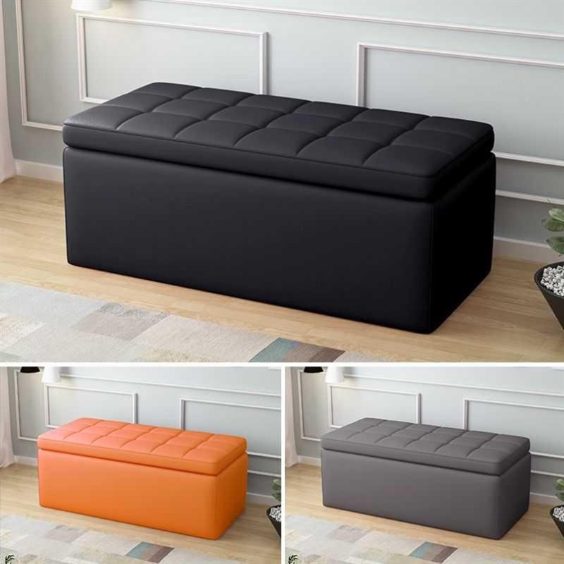 Sofa bench, storage rest stool, shoe shop shoe changing stoo - 实物图