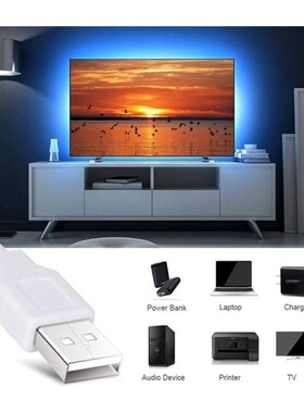 LED Strip Light Bluetooth USB Powered LED Lights Strips With
