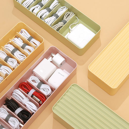 Plastic Cable Storage Box Dustproof Power Cable Storage Box