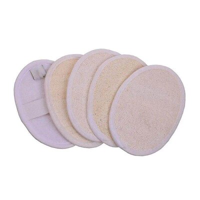 Natural Loofah Bath Exfoliating Scrub Sponge Body Scrubber