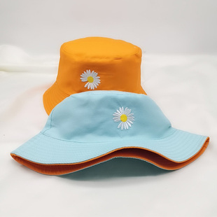 Summer Sun Hat Reversible Bucket Caps Women Fishing Outdoor