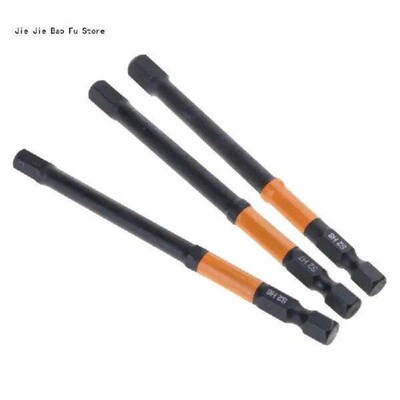 E8BD 10Pcs Impacts Head Drill Bit Head Wrenches Drill Bit