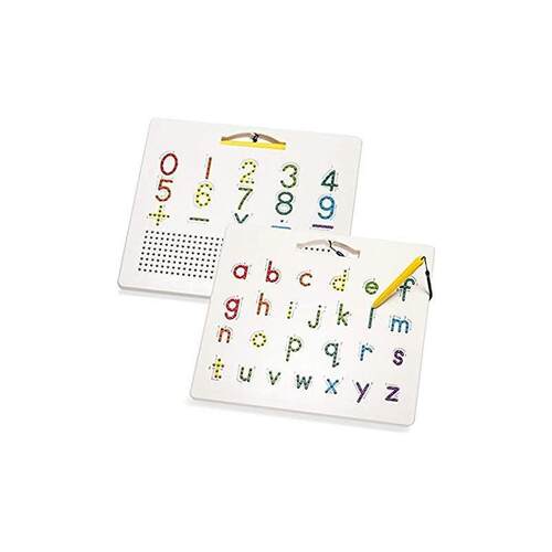 2 In 1 Magnetic Drawing Board toys Alphabet Letter Tracing