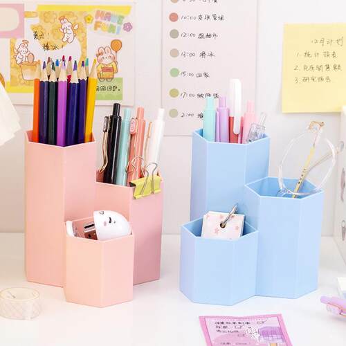 Creative Cosmetic Eyebrow Pencil Storage Box, Multi-compartm