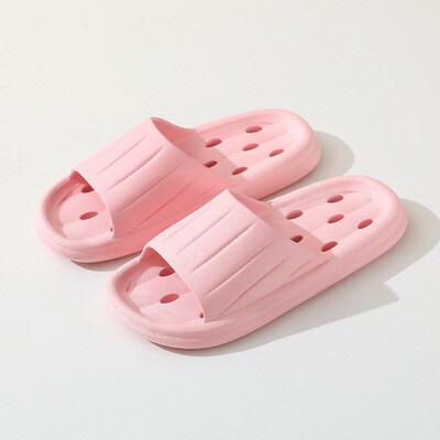Leakage Hollowout Slippers Indoor Bathroom Shower Quickdry A