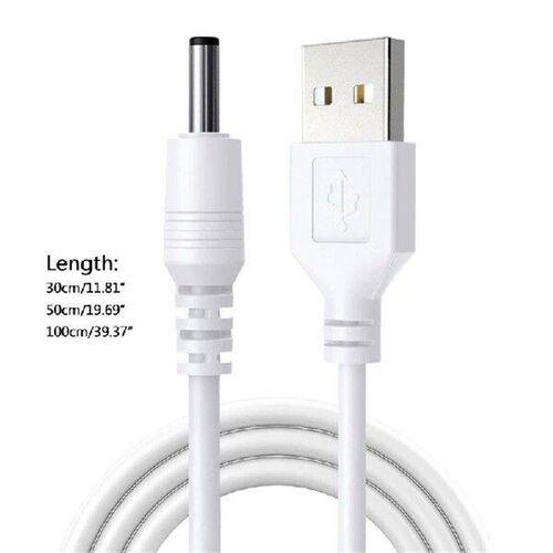 0.3/0.5/1M USB to DC 3.5x1.35mm Barrel Jack Power Supply