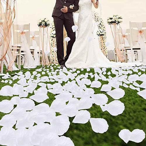 100/500/1000pcs Colorful Love Romantic Warm Silk Rose Artifi
