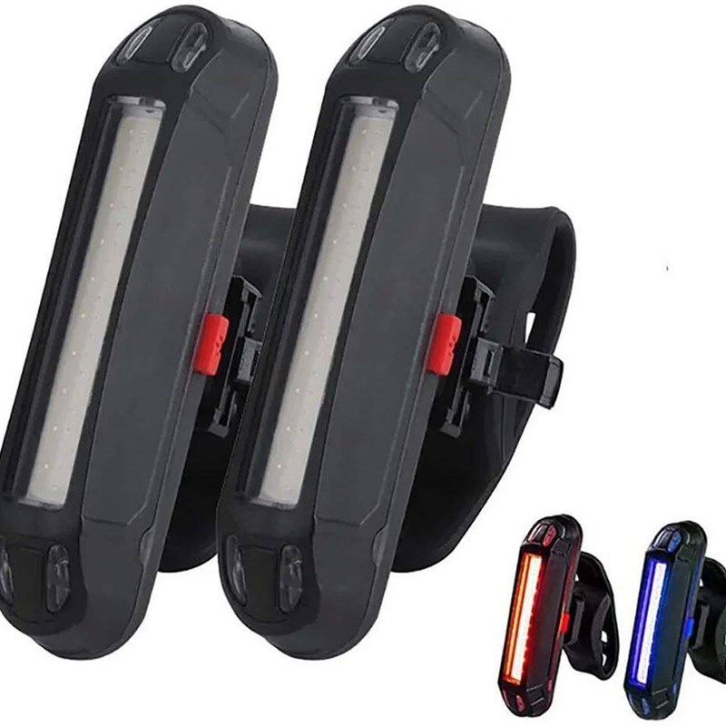 Bicycle Rear Light IPX-5 Waterproof USB Rechargeable LED Saf图片
