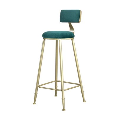 bar chair iron dining table stool simple coffee shop