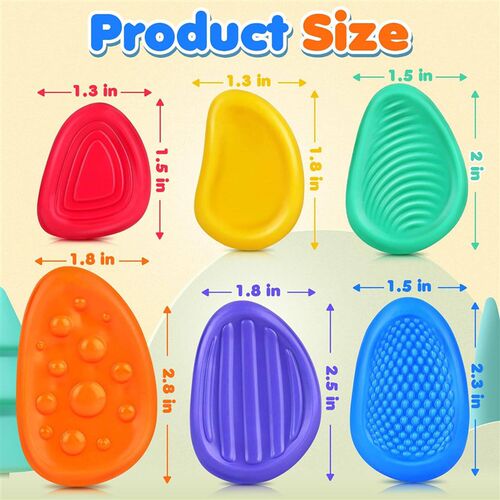 Fidget Toys Sensory Textured Worry Stone for Autism Anxiety