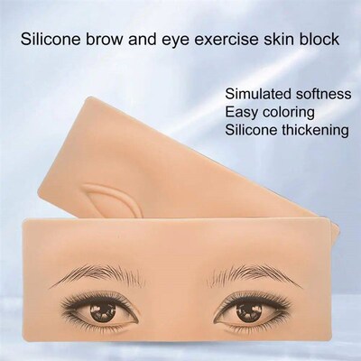 Useful Eyebrow Tattoo Practice Skin Realistic Practice Smoot