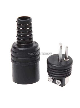 10 Pcs ABS+Metal 2 Pin DIN Speaker Plug 2-Pin Plug Hifi Loud