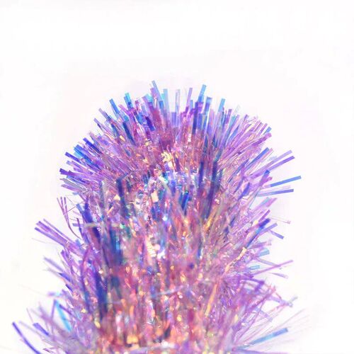 2M 3cm/5cm Rainbow Color Foil Foil Rattan Tinsel Streamer Ch
