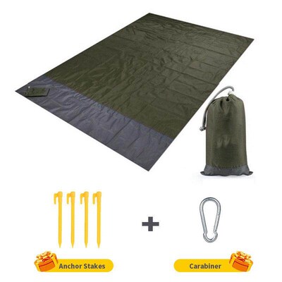 200x210CM Large Beach Mat Anti Sand-free Beach Towel Anti