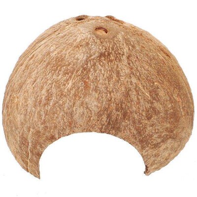 Coconut Hide Hideout House Leopard Gecko Humid Hermit Crab