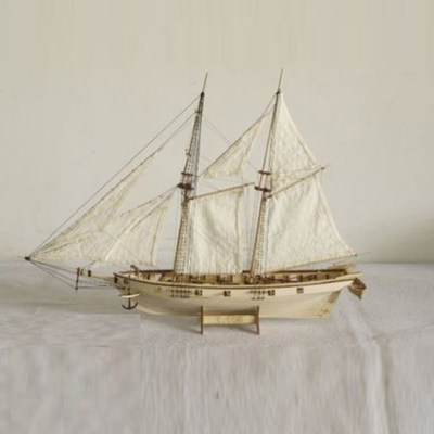 DIY Ship Assembly Model Kits Wooden Sailing Boat Scale Model