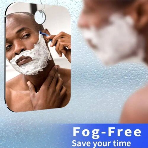 Shower Mirror for Shaving Fogless Bathroom No Fog Shaving Mi
