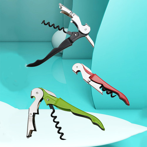 Multi-Functional 2 in 1 Bottle Opener Stainless Steel Bar Ta