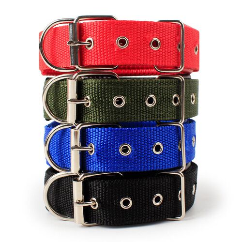 Pet Dog Colllar Soft Cotton Adjustable Collar For Dog Cat Ac