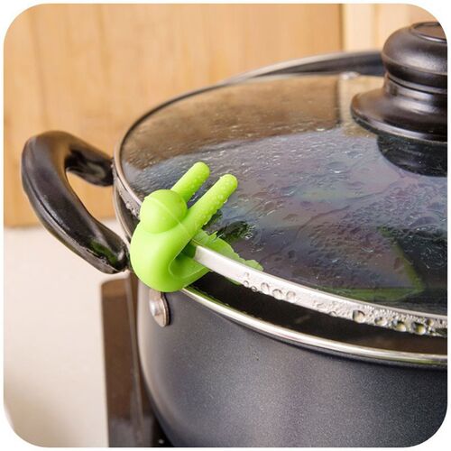 Kitchen Lid Holder Silicone Cover Holder Raises The Lid the