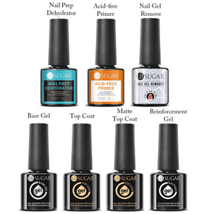 Nail Polish Base Top Coat Magic Remover UV Gel Polish 吻合剂