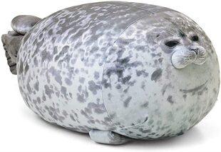 Chubby Blob Seal Pillow Stuffed Cotton Plush Animal Toys海豹