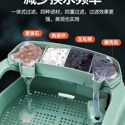 Turtle tank household feeding box ecological tank tortoise