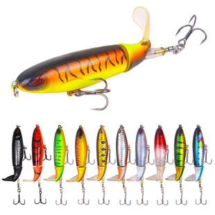 GOBYGO 1PCS Whopper Popper 10cm/14cm Fishing Lure Artificial