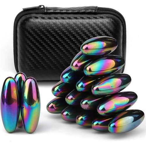 EDC Fidget Toys Oval Magnet Balls,Magnetic Bead Fidgeting To