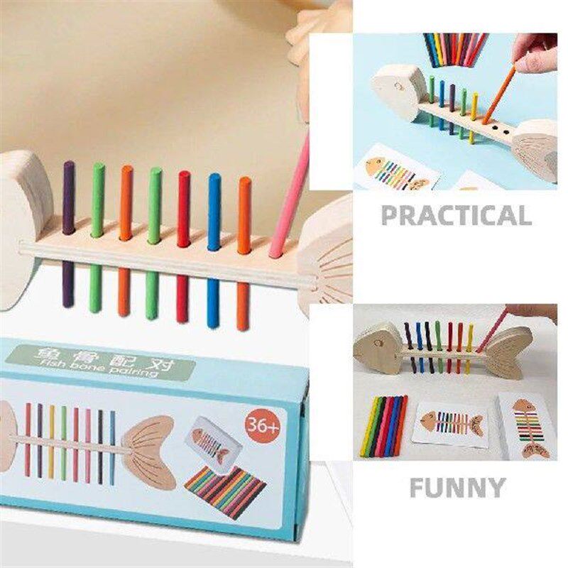 Color Classification Pairing Toddler Toys Kids Matching