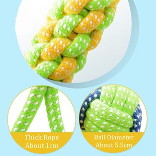 Pet Dog Toys for Large Small Dogs Toy Interactive Cotton Rop
