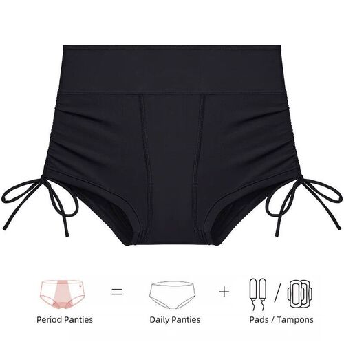 Women Menstrual Period Swimwear Bikini Bottoms Ladies Beach