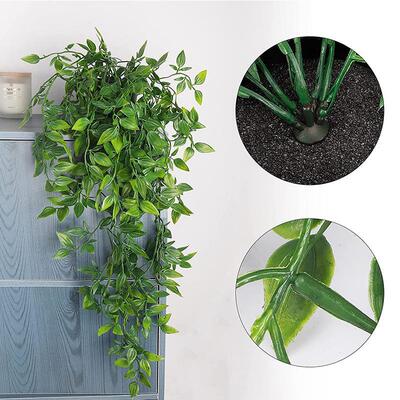 Artificial Mandala Eucalyptus Hanging Vine, Fake Plant Decor
