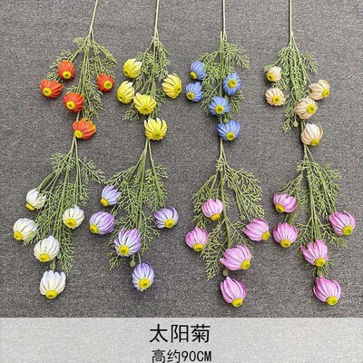 High simulation sun chrysanthemum feel foam material petals
