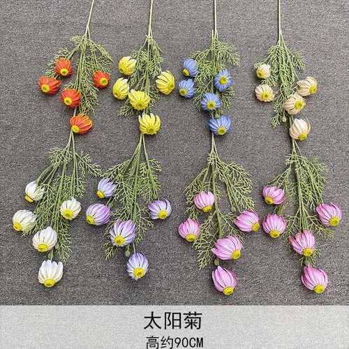 High simulation sun chrysanthemum feel foam material petals