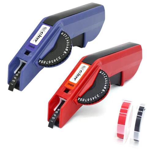 Cidy 1540B label maker manual add 7 tape for 9/12 mm 3D Embo