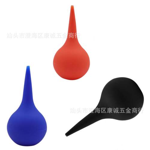 Rubber Ear Washer Ball Leather Tiger Air Blow Dust Ball Ear