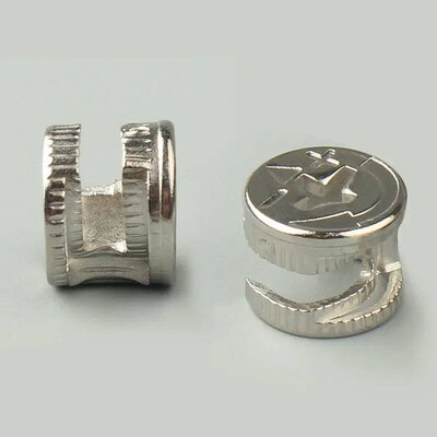 10Sets Furniture Screw Three-In-One ConnectorBolt Side Conne