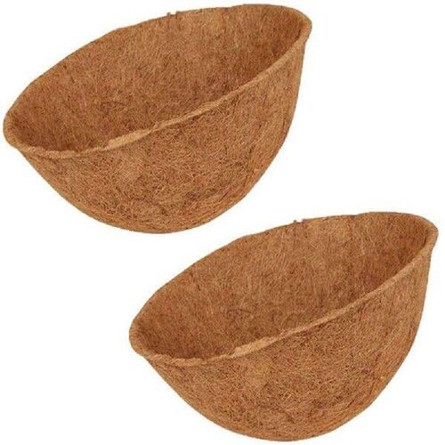2Pcs Plant Pot Cushion Hanging Coconut Flower Pot Basket