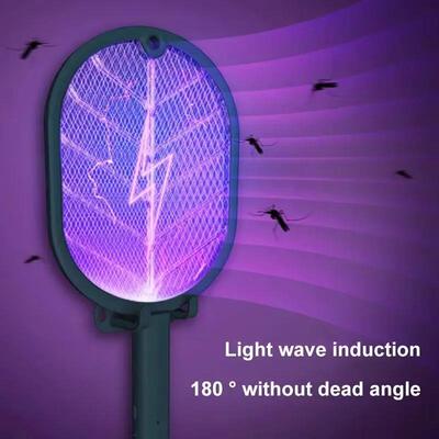 Electric Mosquito Killer Swatter USB Rechargeable Electric H